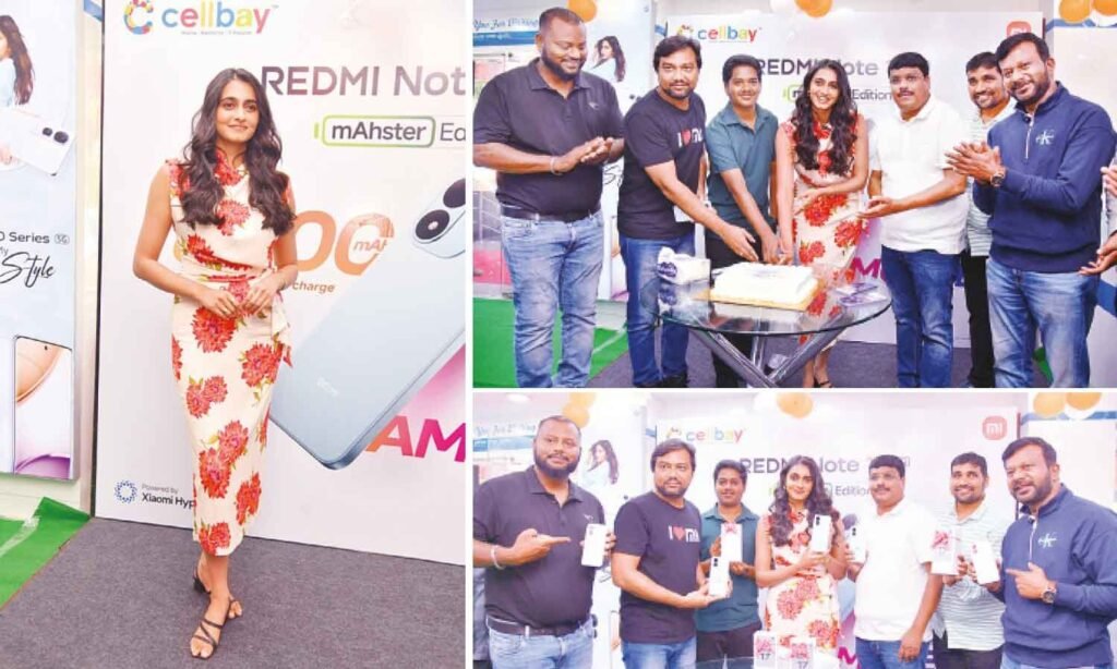 Maanasa Choudhary launches REDMI Note 17 5G