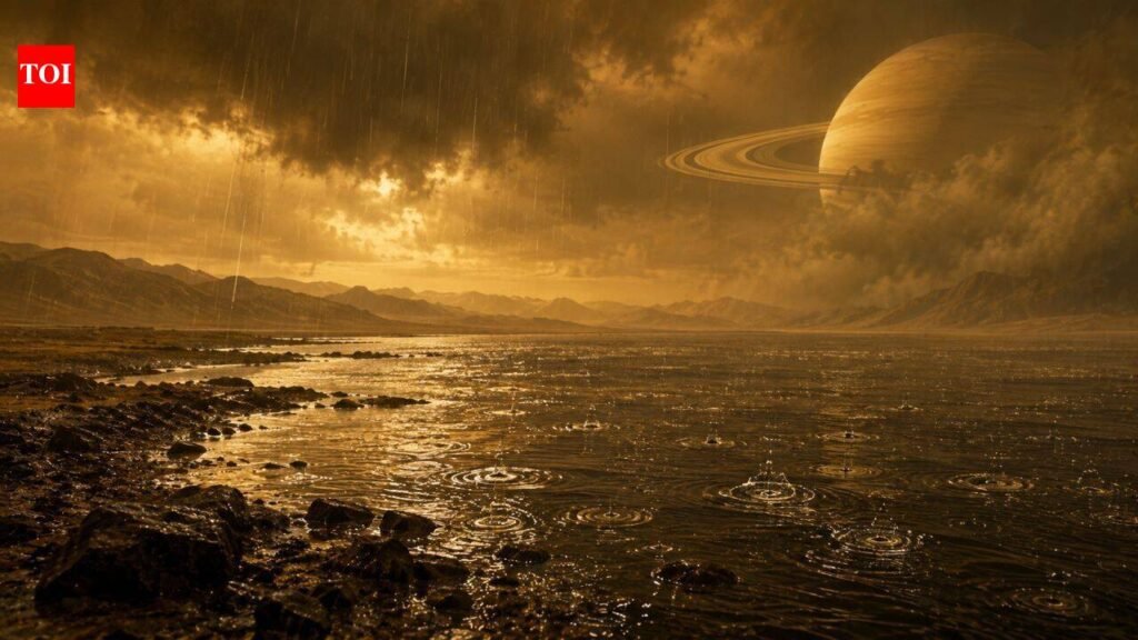 Scientists discover Titan’s methane rainstorms are far more intense than expected, reshaping Saturn’s largest moon |