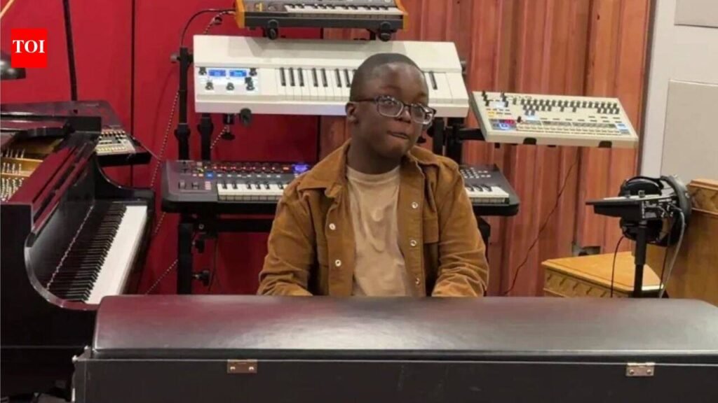 Colorado teen Jude Kofie taught himself piano by ear at 10; a stranger bought him a $15,000 grand piano, and now he has released his debut album