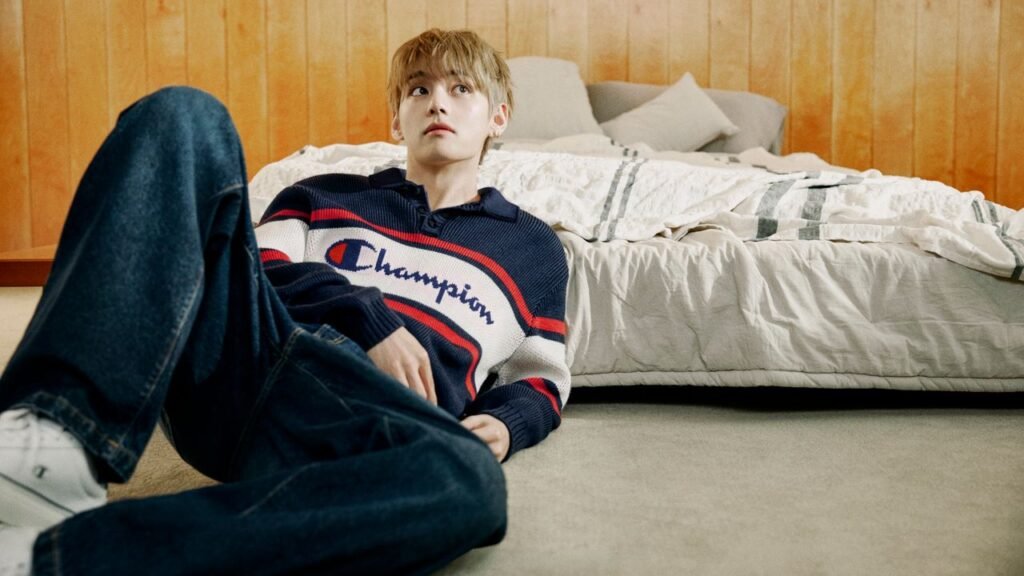 BTS’s V on his new Champion campaign: ‘My style is pretty instinctive’