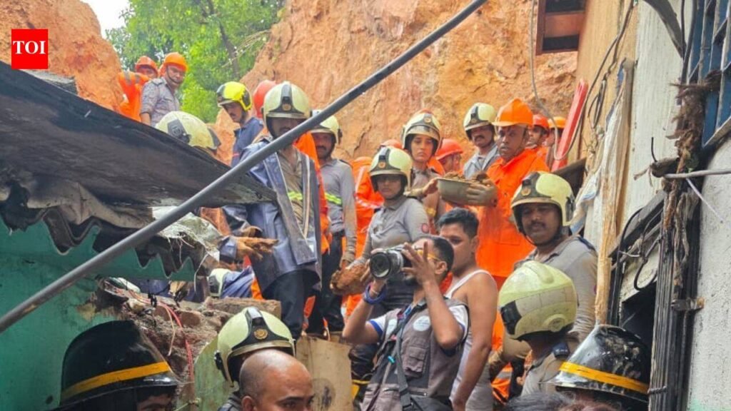 2 killed, 2 injured after landslide hits Mumbai’s Kurla; several people feared trapped | Mumbai News