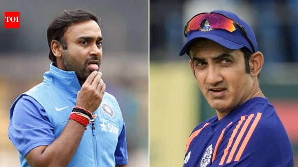 After ten defeats in 19 Tests and WTC hopes fading, Amit Mishra says ‘give Gautam Gambhir more time’