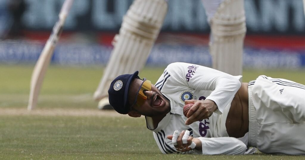 India In Sri Lanka: Shubham Gill Pulls Off Jaw-Dropping Catch in Galle!