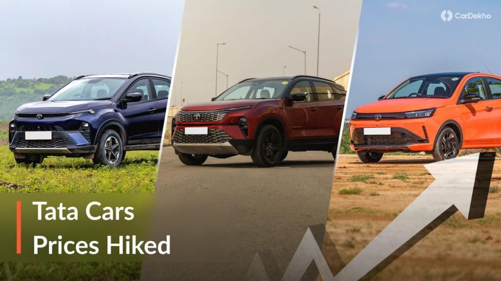 Tata Motors Hikes Prices Across Its Model Range By Prices Hiked For ICE and Electrics! Up To Rs 25,000