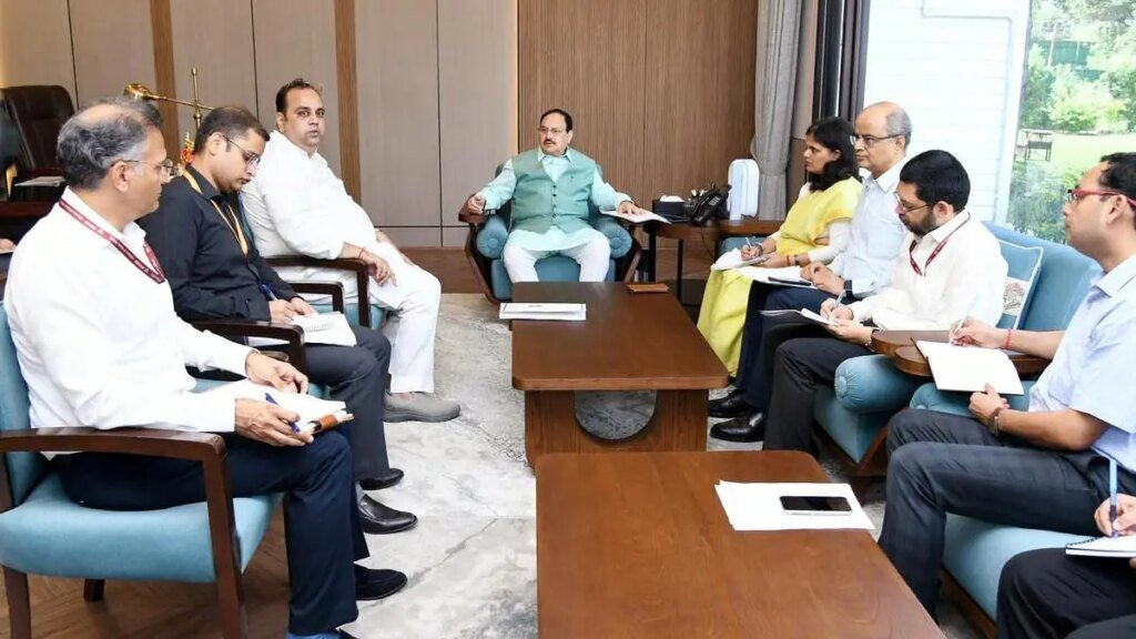 H1N1 cases rise, health minister Nadda reviews influenza preparedness 