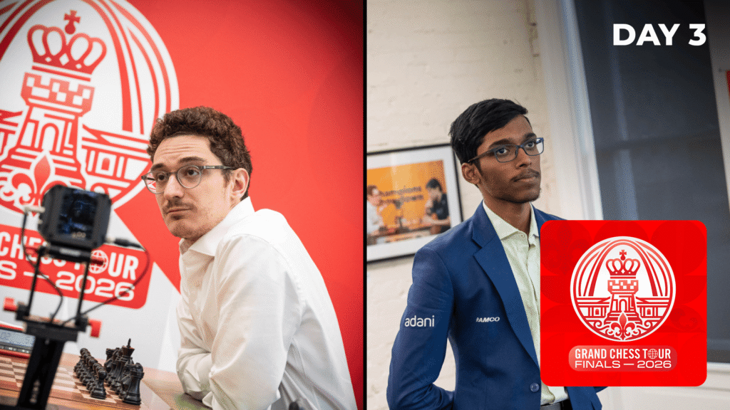 2026 Grand Chess Tour Finals Day 3: Caruana, Praggnanandhaa Set Up Generational Clash In Final