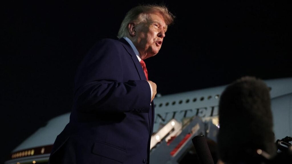 Trump says he slipped away from Air Force One in Turkey due to threat