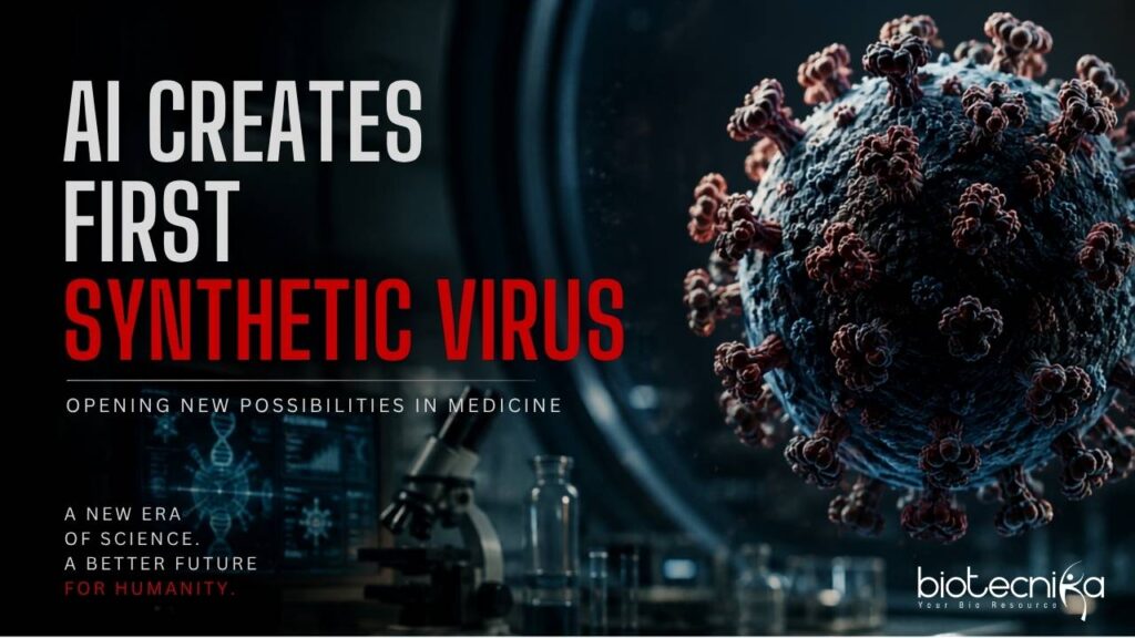 Scientists Create First AI-Designed Synthetic Virus