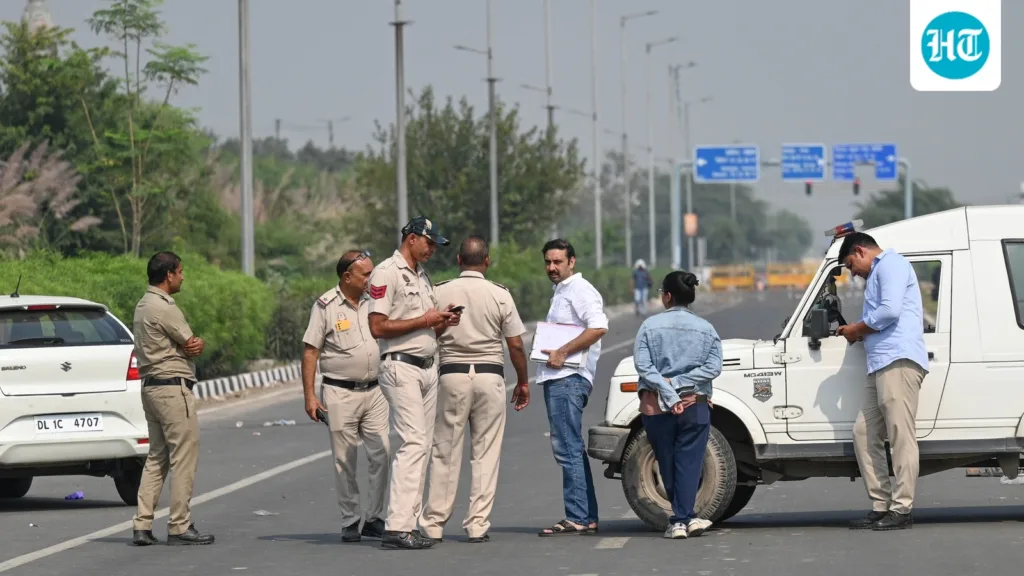 Woman hit by speeding BMW near Delhi airport, dies; driver apprehended