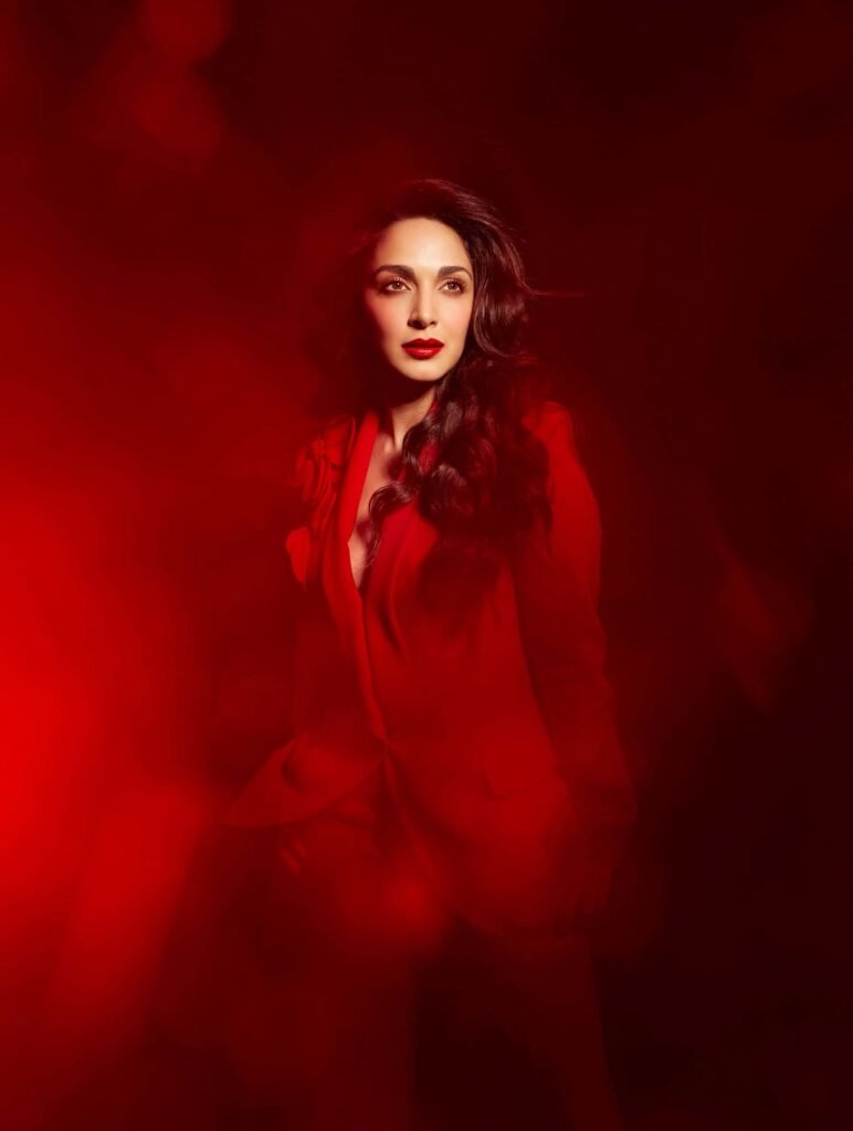 Kiara Advani Burns Bright In Blood Red –