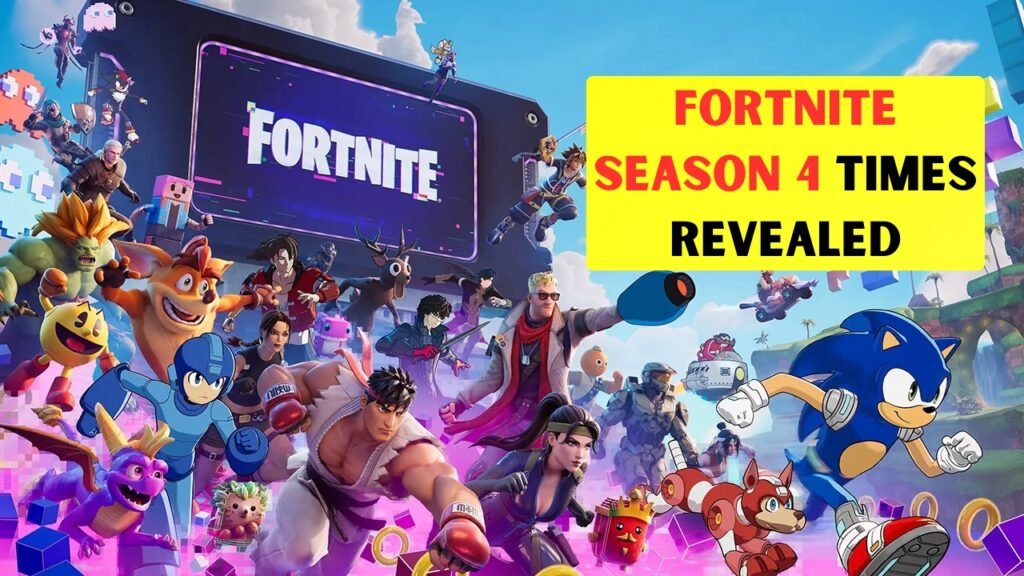 Fortnite Chapter 7 Season 4 Update Release Times Revealed for All Regions, Full Schedule