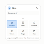 Google Messages Lets You Rearrange Your Attachment Shortcuts