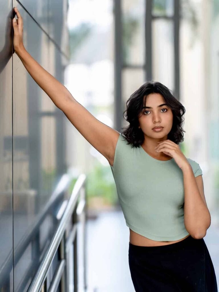 Shivathmika Rajashekar’s Sage Crop Top Steals Show –