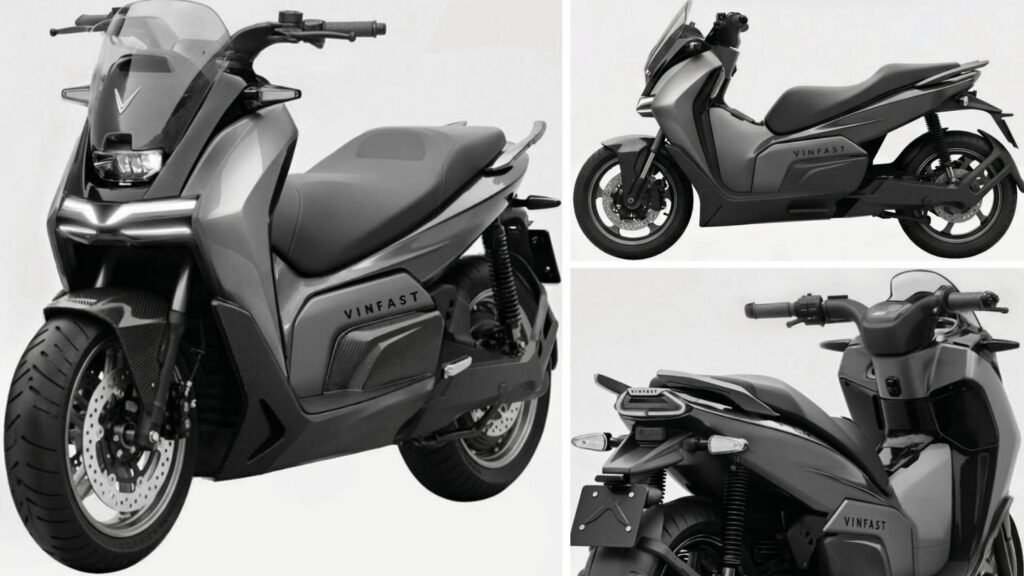 Vinfast Rasad Electric Maxi-Scooter Design Patent Filed in India