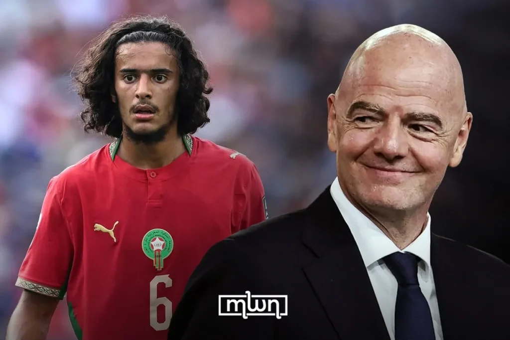 FIFA President Gianni Infantino Hails Ayyoub Bouaddi