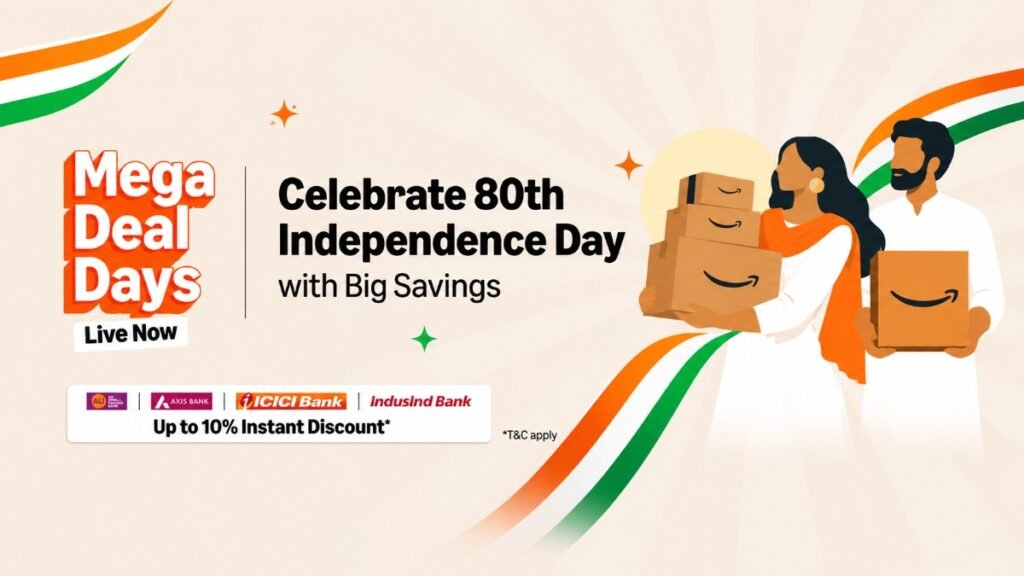 Amazon Mega Deals Days Sale 2026: Best Deas on Smartphones, Gadgets, Appliance, and More