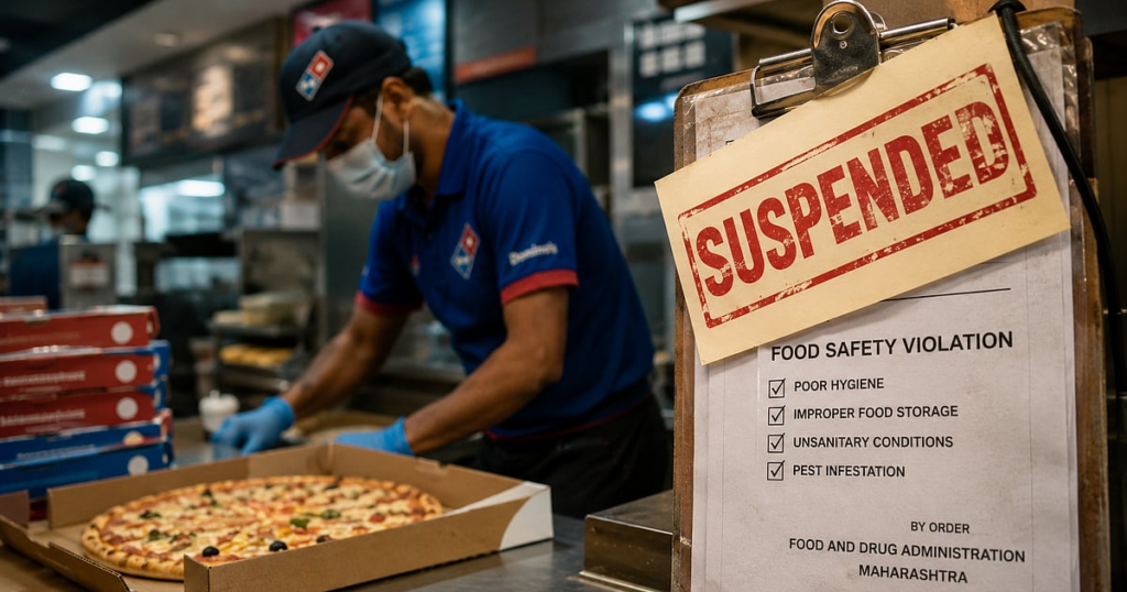 FDA suspends licences of 4 Domino's Pizza outlets in Maharashtra for violating hygiene norms – Deccan Herald