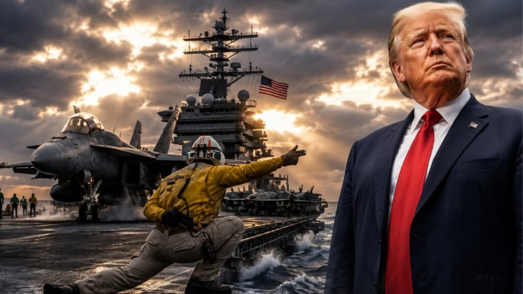 “Not Nearly Long Enough”: Donald Trump Dismisses Complaints of Low Morale and Water Shortages on 240-Day USS Abraham Lincoln Mission