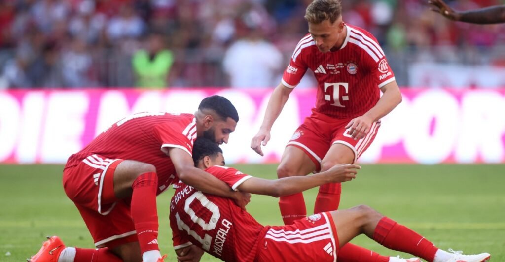 Jamal Musiala collapses once again during Bayern Munich friendly