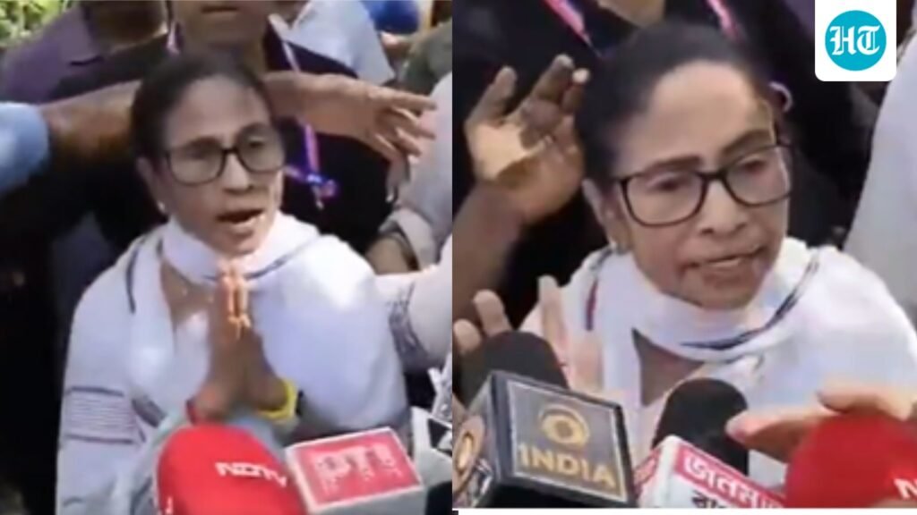 ‘Could have been killed’: Mamata Banerjee’s vehicle attacked with ‘stones, mud’ in North 24 Parganas