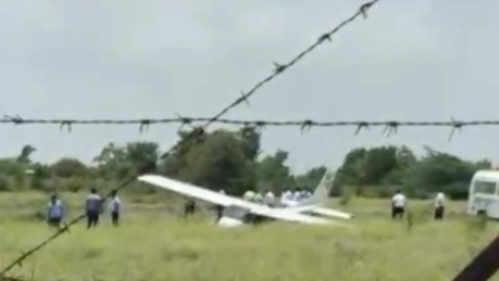 Trainer Aircraft Crashes At Baramati Airport, 2nd Incident Since Ajit Pawar’s Accident