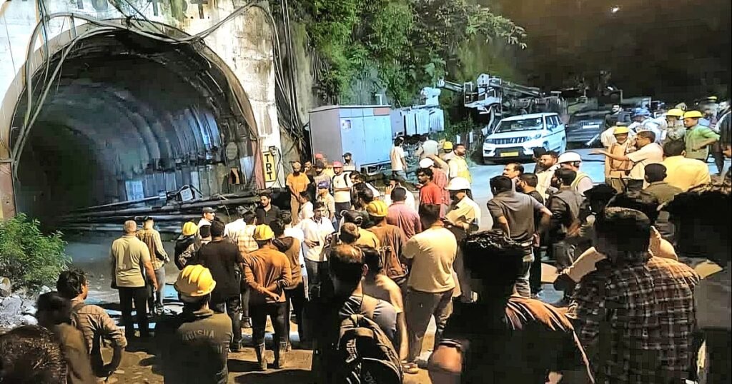 Seven workers dead, three still trapped after water floods tunnel in Uttarakhand’s Chamoli