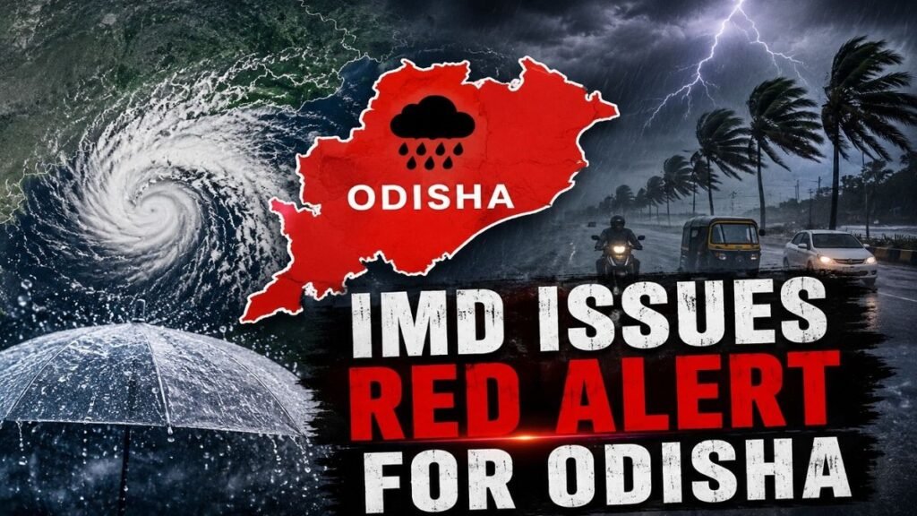 Red alert for Odisha: IMD warns of extremely heavy rain in next 24 hours, low pressure likely