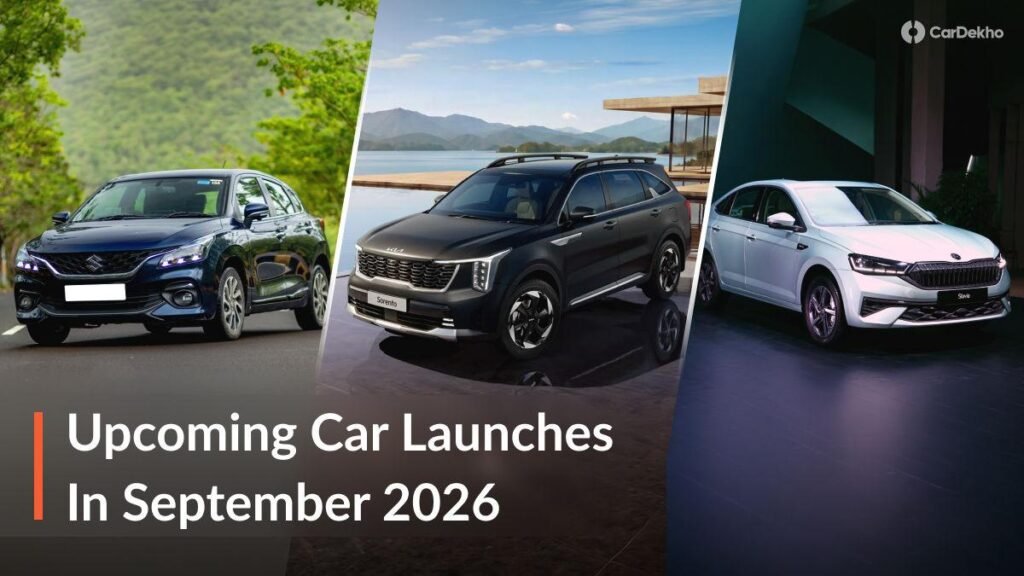 Upcoming Cars Launching In September 2026! Kia Sorento, Porsche Cayenne EV And More!