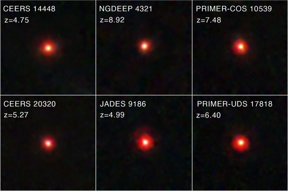 Astronomers Find Little Red Dots About to Merge