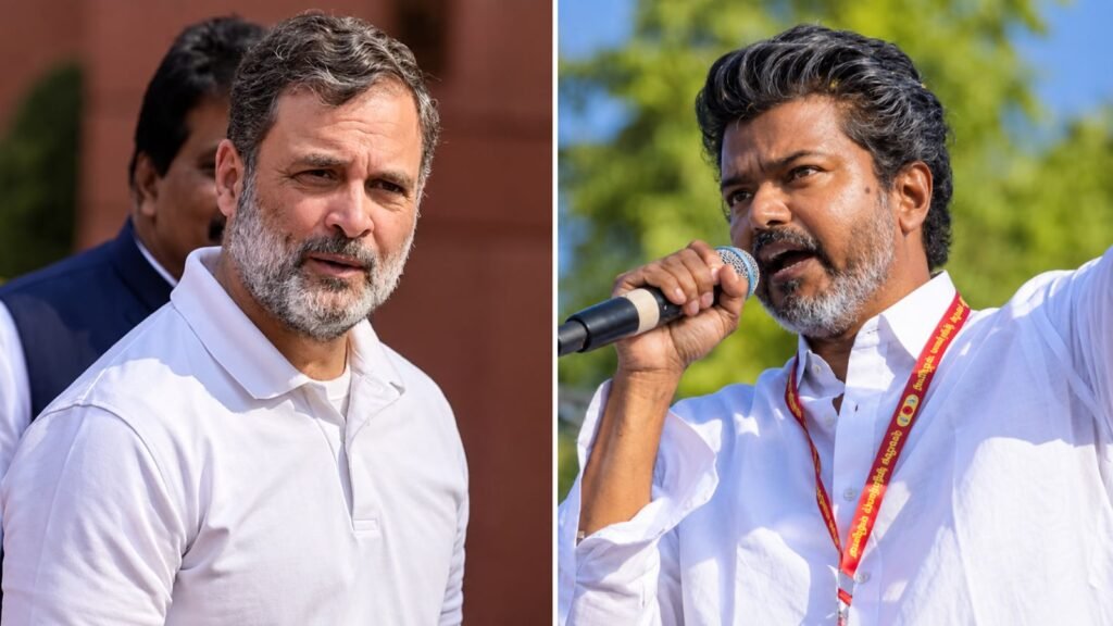 Before Vijay’s alliance gets a name, a Congress red line: Rahul for PM | Political Pulse News